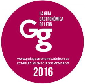 Distintivo Guía Gastronómica de León