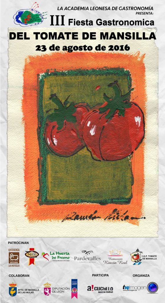 XXVII Feria del Tomate de Mansilla de las Mulas Cartel