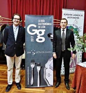 Premios Anuales de la Academia Leonesa de Gastronomía -Juan Flecha y Agustín Iglesias