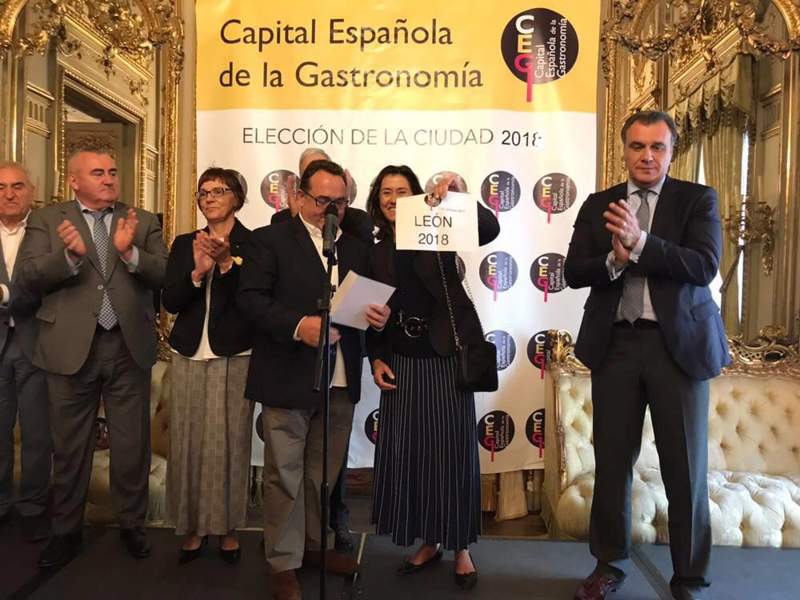 León Capital Española de la Gastronomía 2018 - Portada