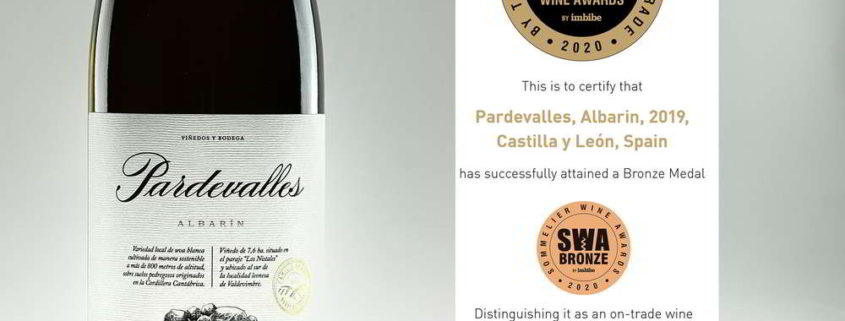 Pardevalles Albarín Premio Sommelier Wine Awards