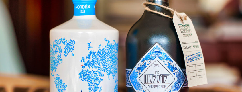 Destilados sin alcohol de cerca (IV): Identidad, territorio y emoción (Nordés 0.0 y The Illusionist Masquerade 0.0)