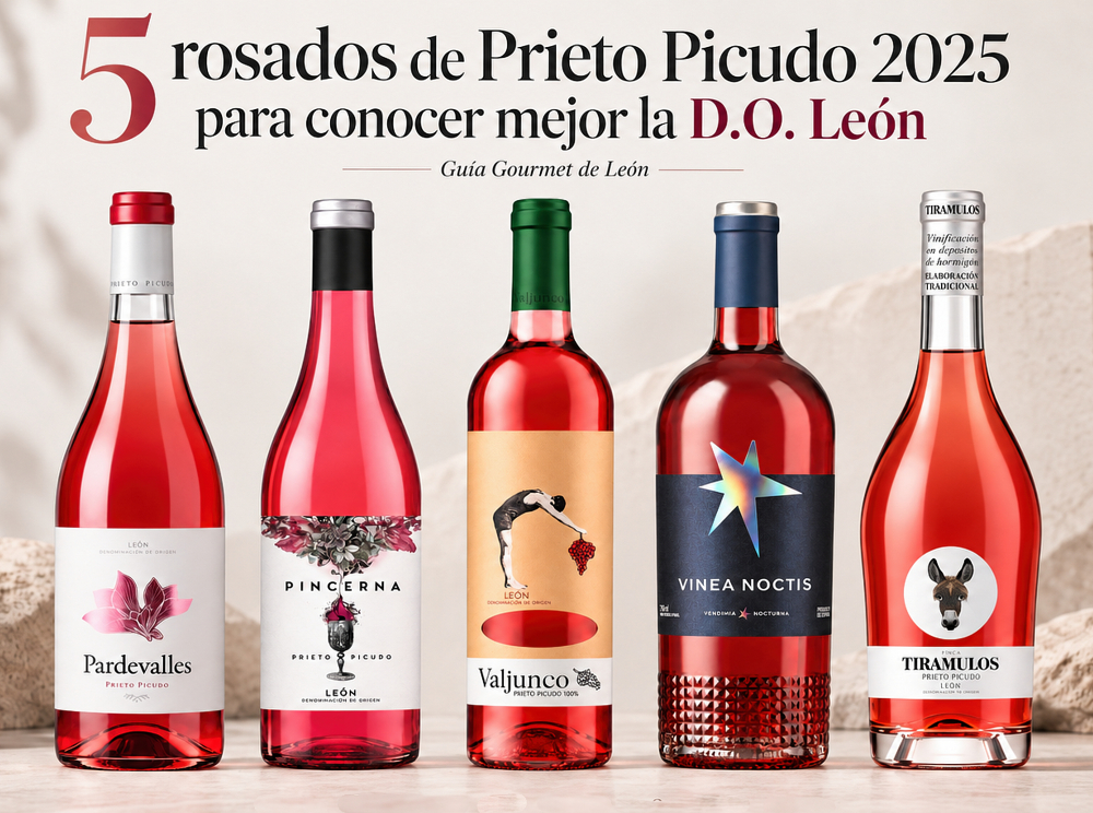 5 rosados de Prieto Picudo 2025 para conocer mejor la D.O. León 5 rosados de Prieto Picudo 2025 para conocer mejor la D.O. León