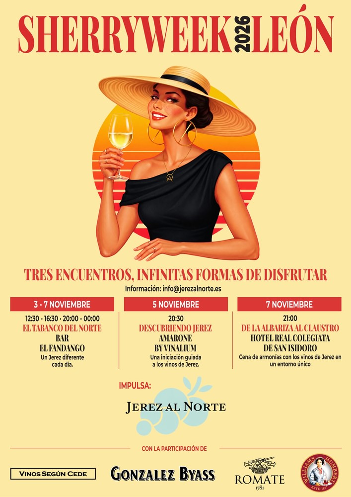 Cartel General SherryWeek León 2026OP